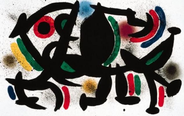 Volume 1 Blatt 8 unsigniert von Joan Miró