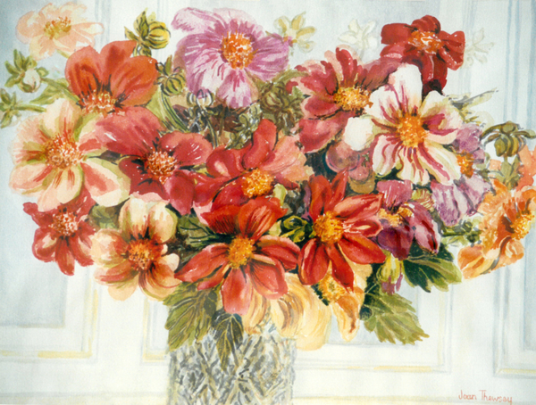 Dahlias von Joan  Thewsey