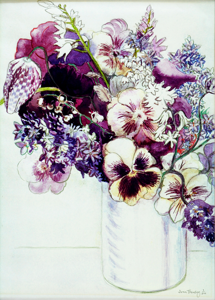 Spring Flowers with Fritillaria von Joan  Thewsey