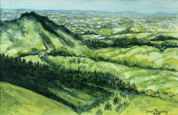 View from Sue au Mai, Limousin France von Joan  Thewsey