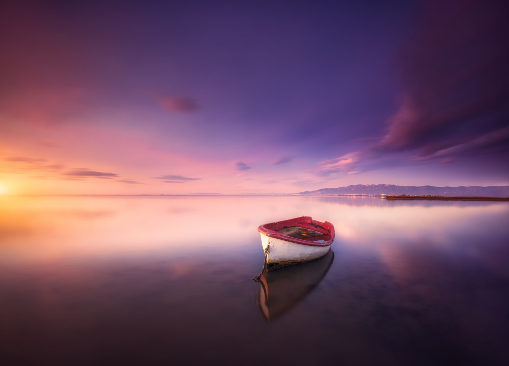 Alone in the lagoon 7R9337 von joanaduenas