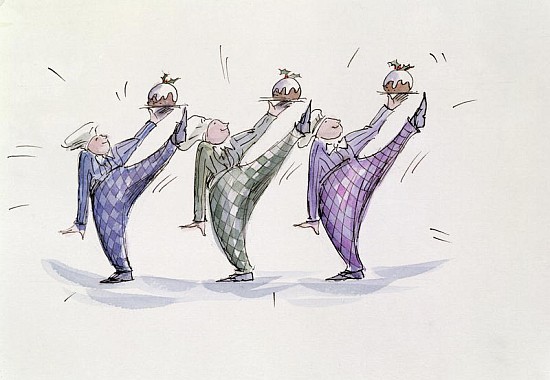 Christmas Pudding  von Joanna  Logan