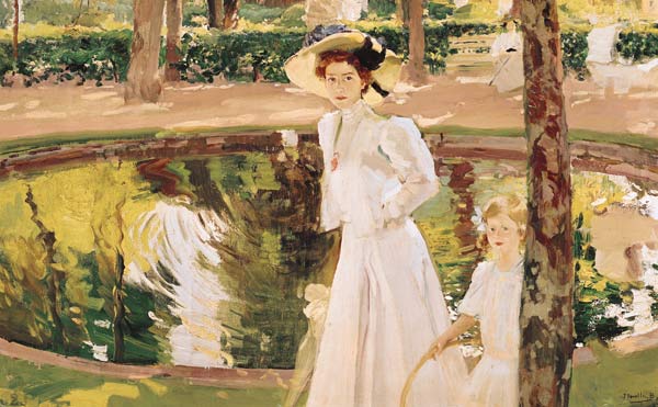 The Garden von Joaquin Sorolla
