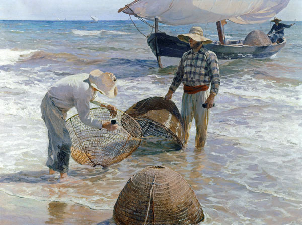 Valencian Fishermen von Joaquin Sorolla