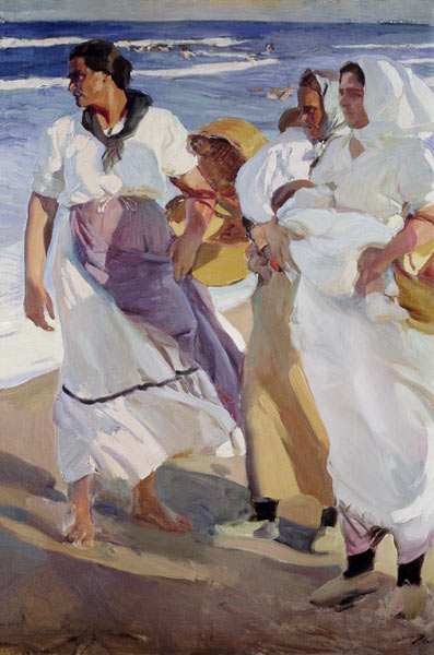 Valencian Fisherwomen von Joaquin Sorolla