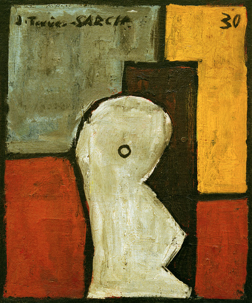 Estructura con forma abstracta (Abstract Form) von Joaquin Torres-Garcia