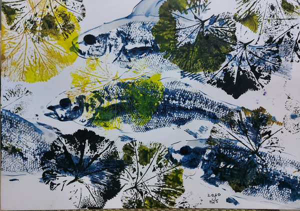 gyotaku, fish von jocasta shakespeare