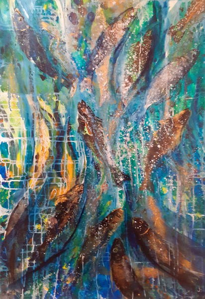 jungle falls, fish von jocasta shakespeare