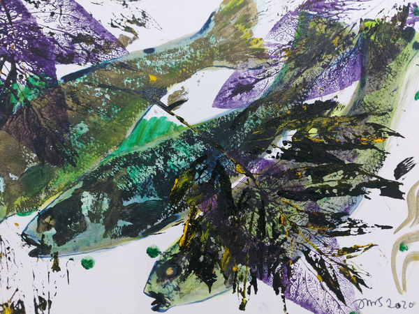 Sea bass von jocasta shakespeare