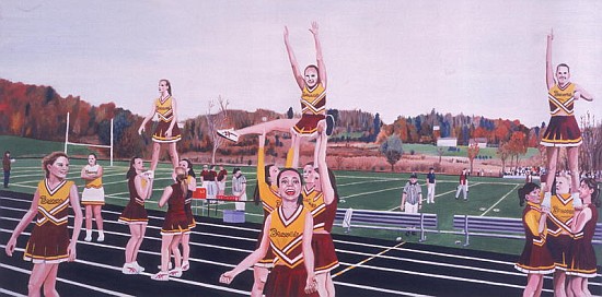 Fulton-Fonda Braves, 2003 (oil on canvas)  von Joe Heaps  Nelson