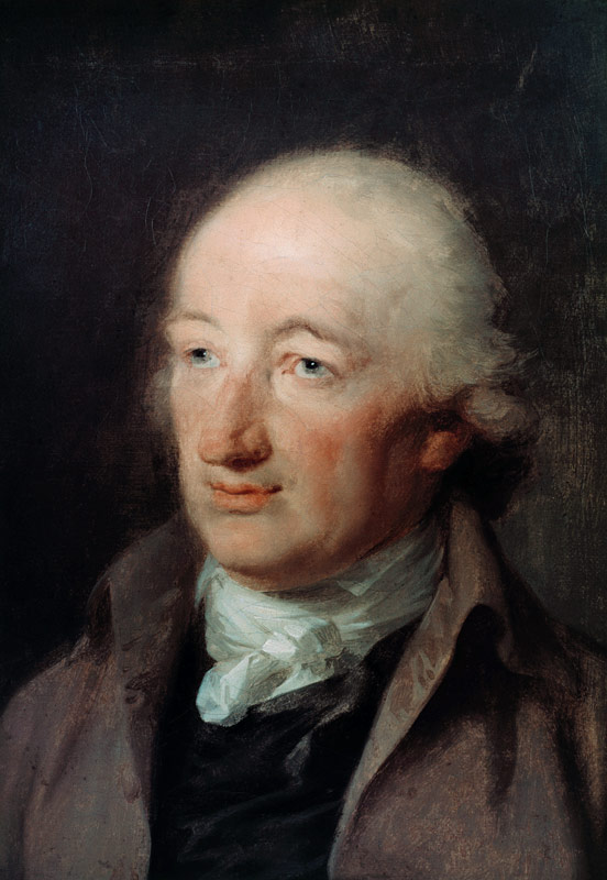 Christoph Martin Wieland von Joh. Friedrich August Tischbein