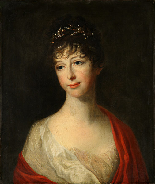 Maria Pawlowna Erbprinzessin von Sachsen-Weimar-Eisenach von Joh. Friedrich August Tischbein