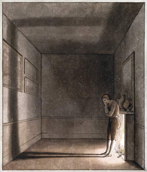 Der lange Schatten von Joh. Heinrich Wilhelm Tischbein