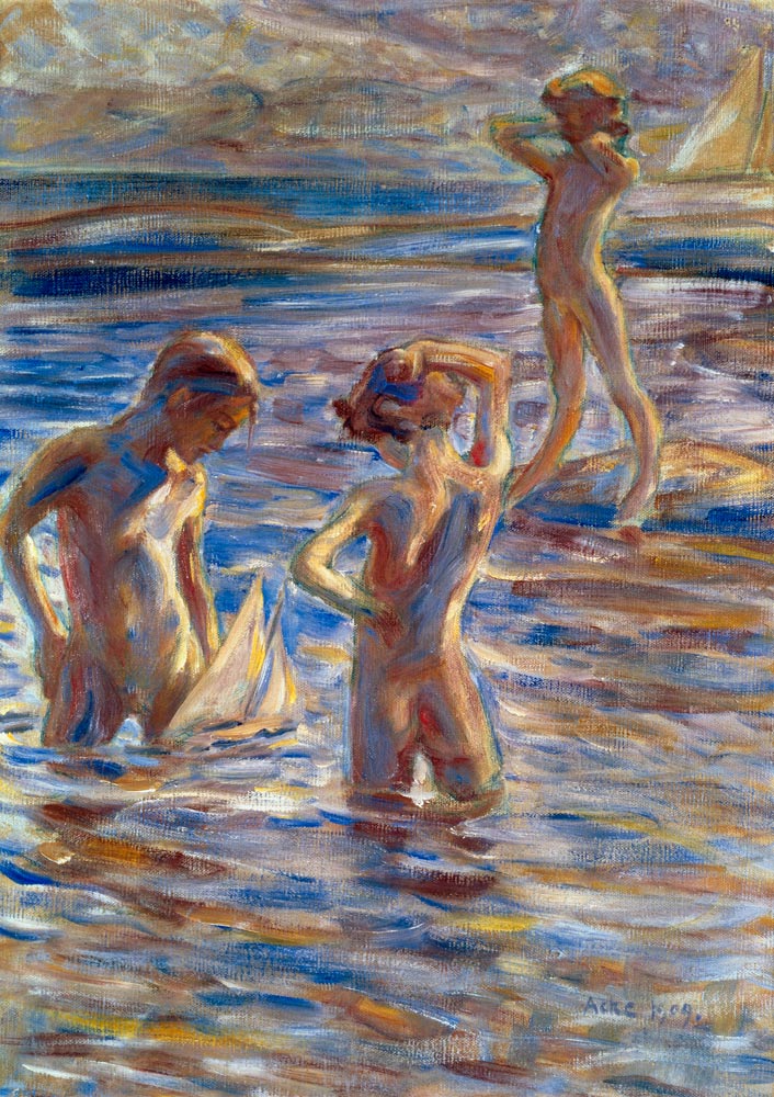 The Little Sailing Club von Johan Axel Gustav Acke