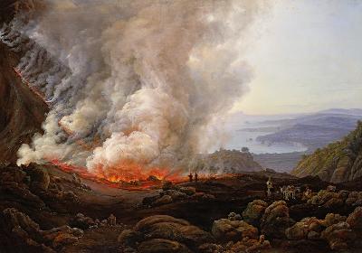 Der Ausbruch des Vesuv