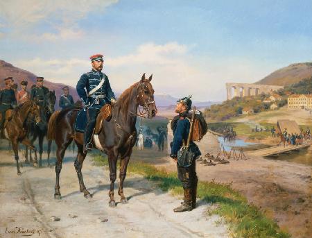 Begegnung mit Prinz Friedrich Karl von Preußen