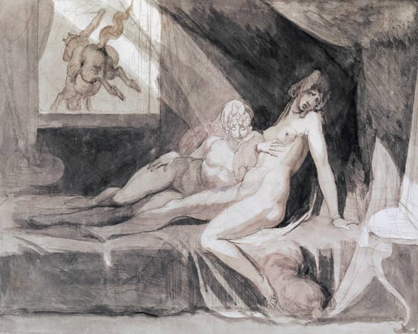 Der Nachtmahr von Johann Heinrich Füssli