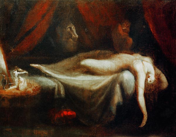 Die Nachtmahr von Johann Heinrich Füssli