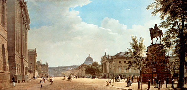 Unter den Linden von Johann Philipp Eduard Gaertner