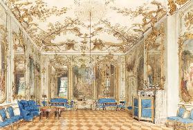 Das Konzertzimmer im Schloss Sanssouci von Potsdam
