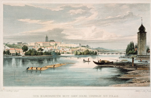 Prag, Kleinseite von Johann Poppel