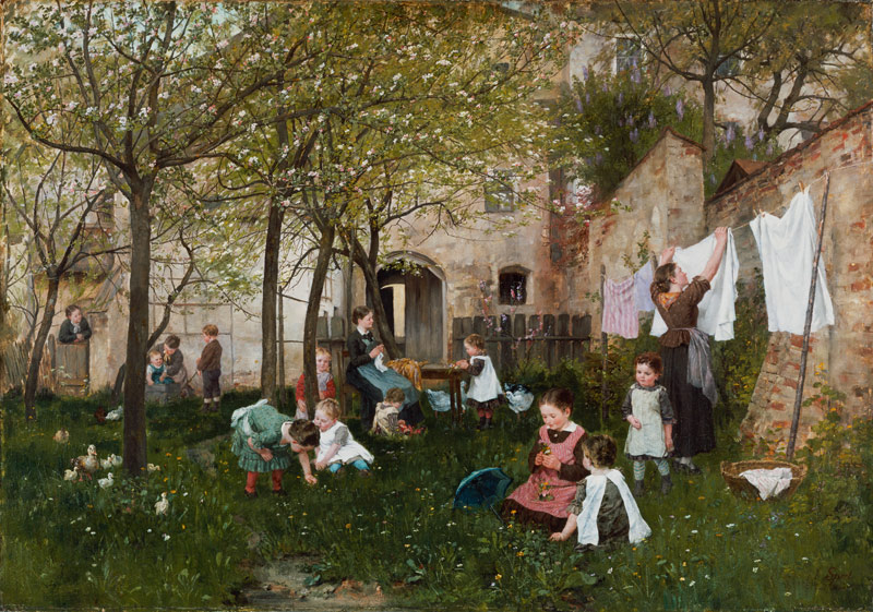 Kindergarten von Johann Sperl