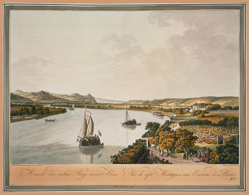 Siebengebirge von Johann Ziegler