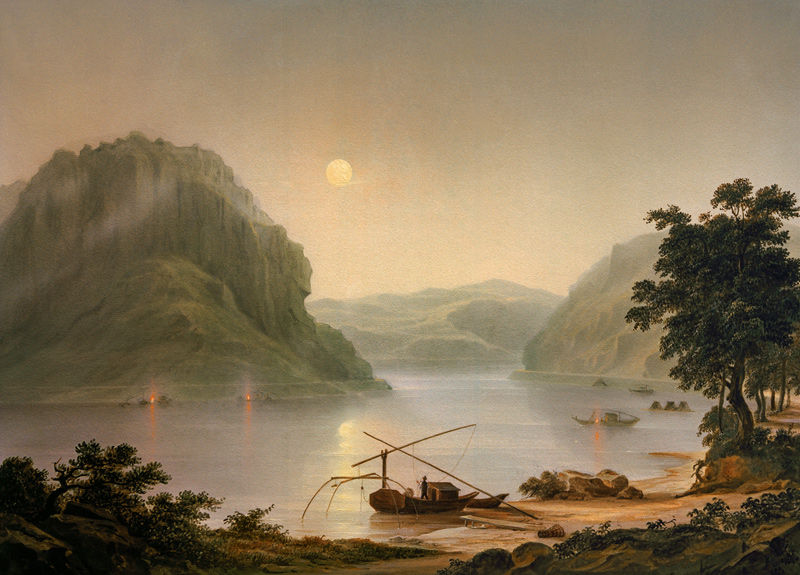 Der Loreley-Fels von Johann Ludwig Bleuler