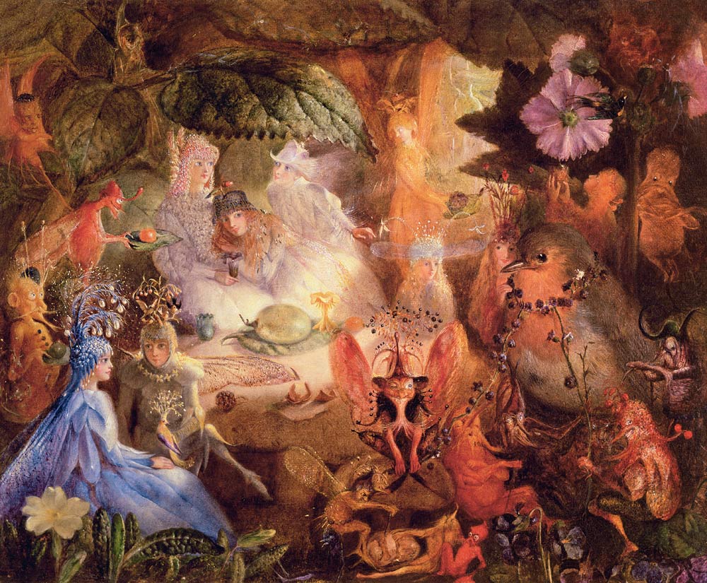 The Captive Robin von John Anster Fitzgerald