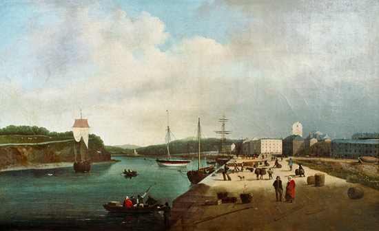 Westport Quay von John Arthur O'Connor
