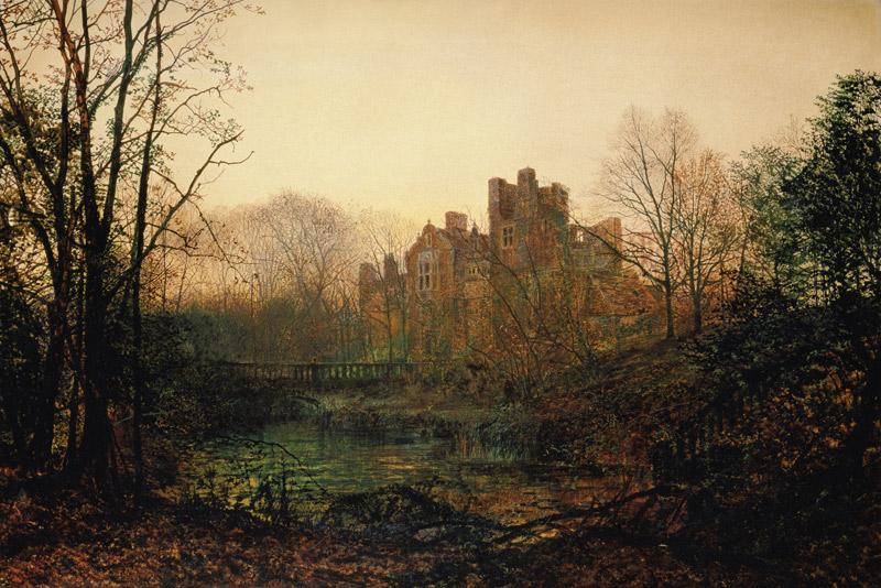 An October Afterglow von John Atkinson Grimshaw