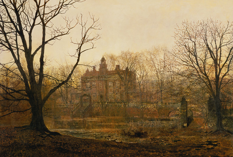 A Yorkshire Home von John Atkinson Grimshaw