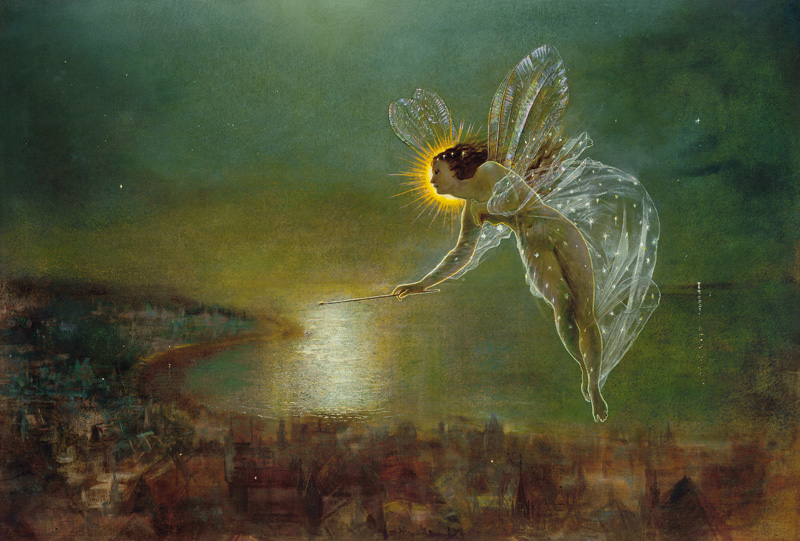 Nachtgeist von John Atkinson Grimshaw
