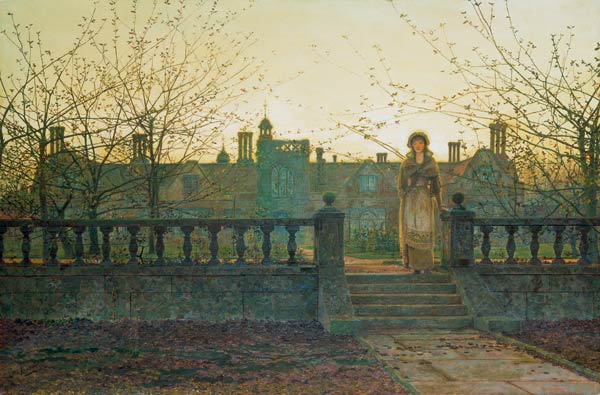 Lady bountiful von John Atkinson Grimshaw