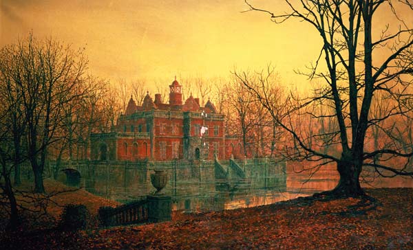 The Haunted House von John Atkinson Grimshaw