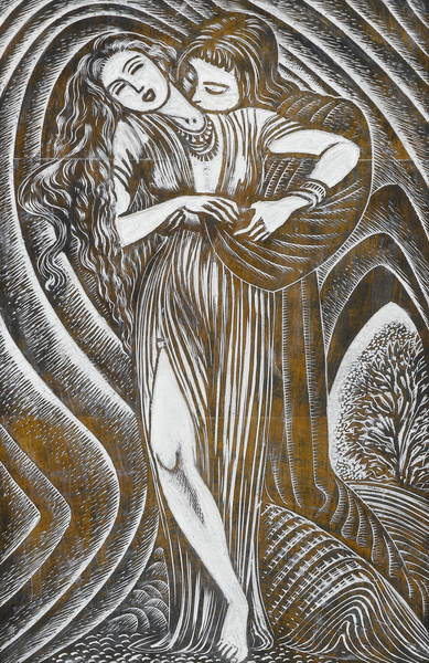 Lovers von John Buckland Wright