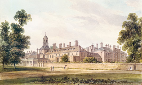 The South-West view of Kensington Palace von John Buckler