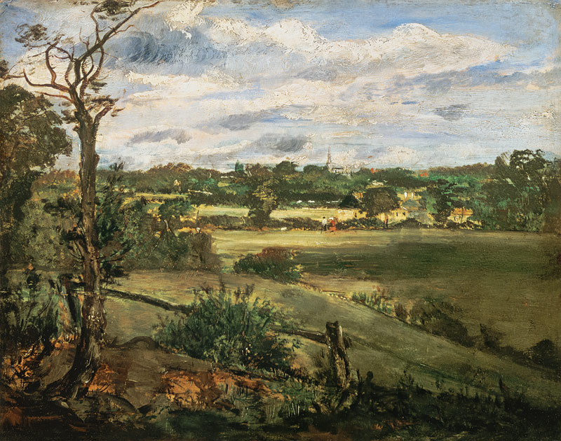 Blick auf Highgate von Hampstead Heath aus. von John Constable