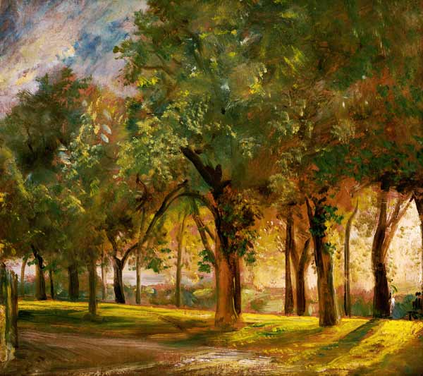 Judge''s Walk, Hampstead, c.1820 (oil on paper laid on canvas) von John Constable