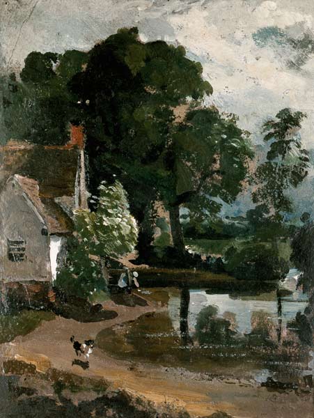 Willy Lott's House, near Flatford Mill von John Constable