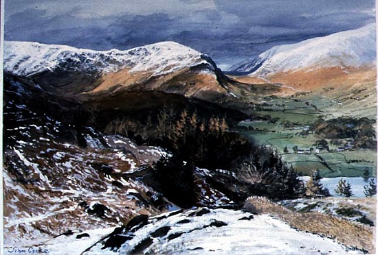 Above Grasmere von John  Cooke