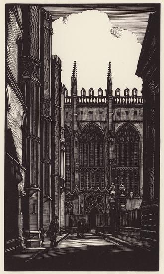 Cambridge: Kings Chapel and the University Library