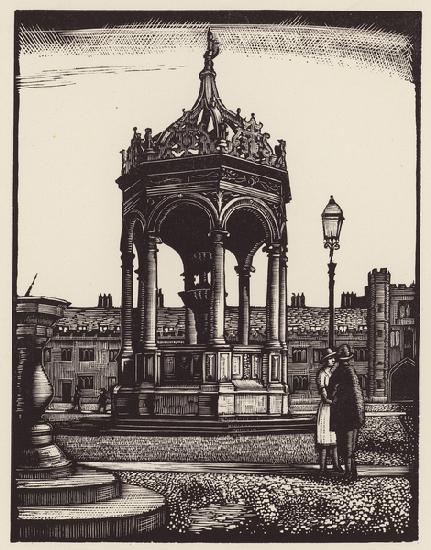 Cambridge: Trinity Fountain