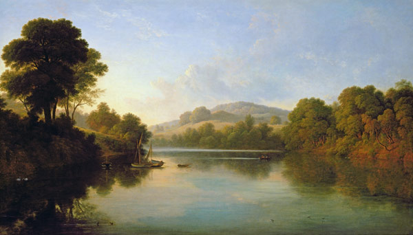 Great Barr, Staffordshire (oil on canvas) von John Glover
