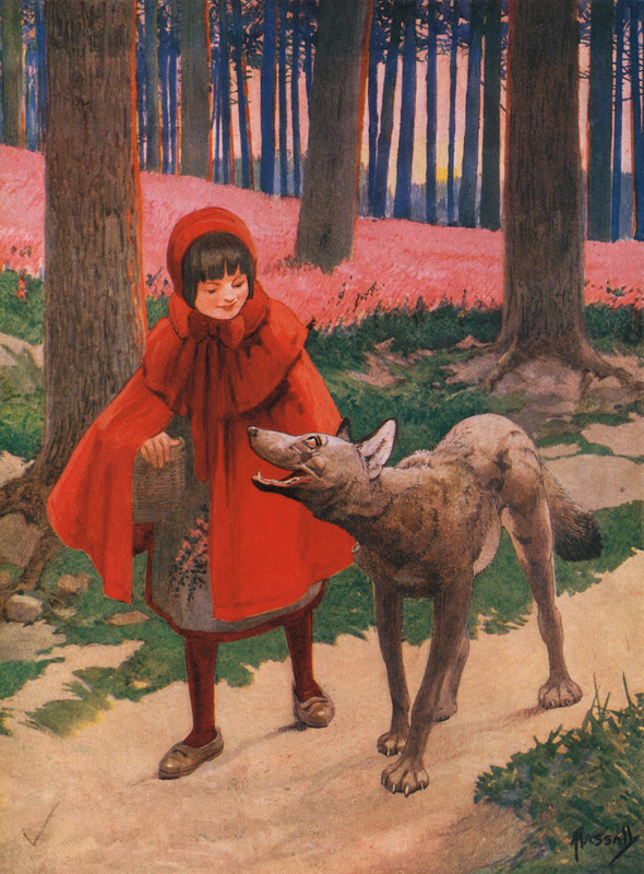 Rotkäppchen von John Hassall