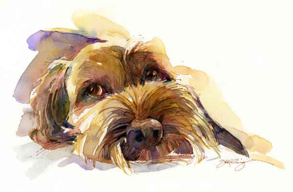 Charlie portrait von John Keeling