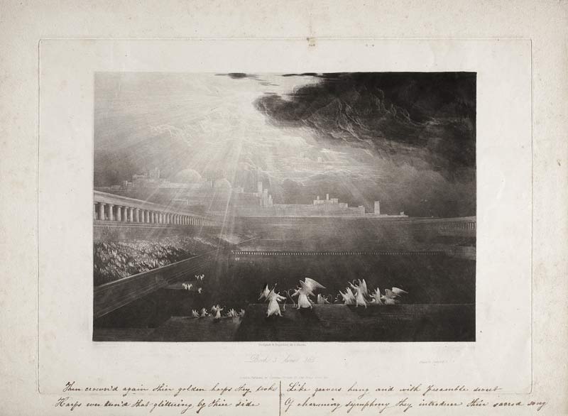 Die Gerichte Gottes, 1825 (Mezzotint) von John Martin