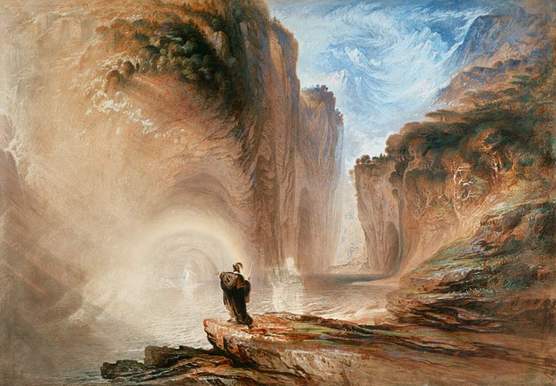 Manfred und die Alpenhexe von John Martin
