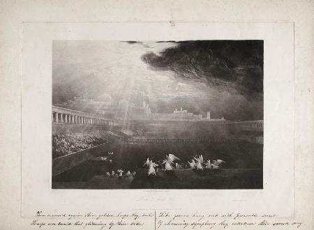 Die Gerichte Gottes, 1825 (Mezzotint)