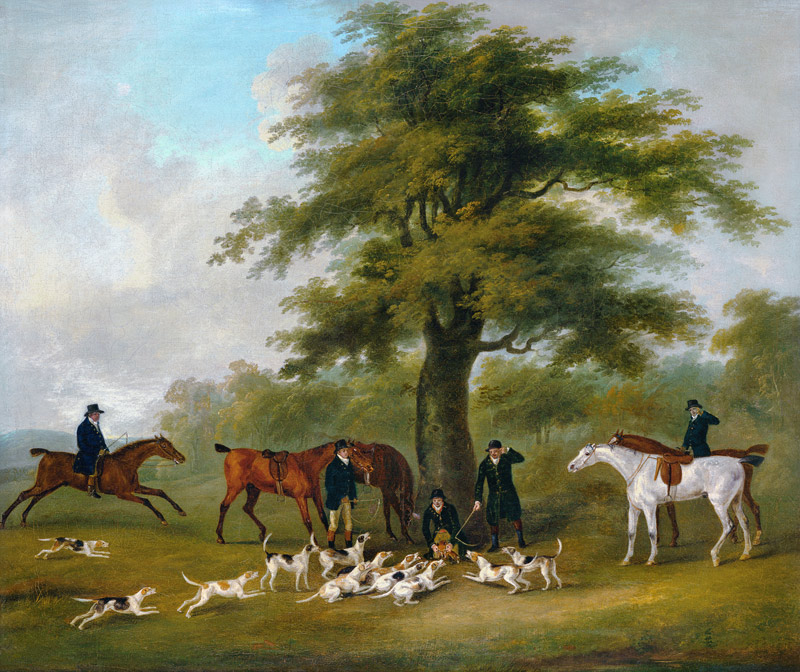 Das Ende der Hetzjagd von John Nost Sartorius